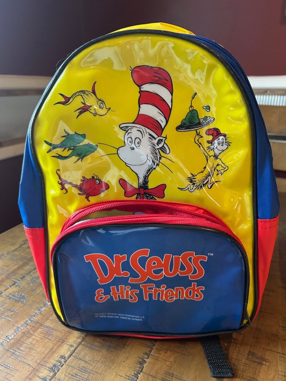 Dr Seuss & Friends  backpack